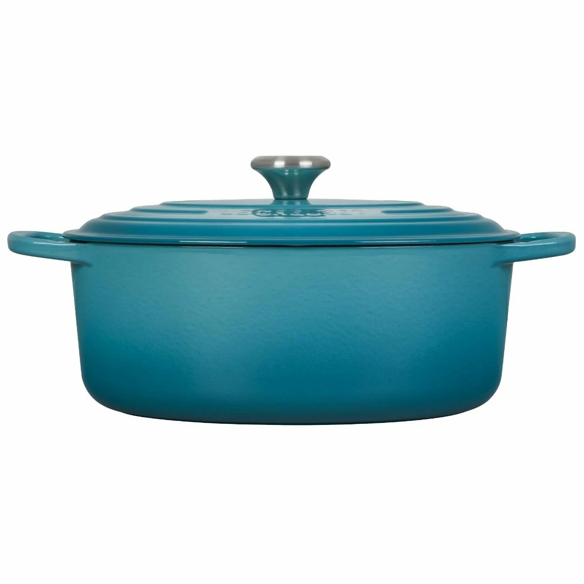 Brand new β Le Creuset 6.75 Qt. Oval Signature Dutch Oven With Stainless Steel Knob | Caribbean Blue π 4 Brand new β Le Creuset 6.75 Qt. Oval Signature Dutch Oven With Stainless Steel Knob | Caribbean Blue π - Image 2