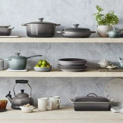 Deals π Le Creuset 5.5 Qt. Round Signature Dutch Oven With Stainless Steel Knob | Oyster Grey π 10 Deals π Le Creuset 5.5 Qt. Round Signature Dutch Oven With Stainless Steel Knob | Oyster Grey π -Le Creuset Shop rs16352 00 oyster le creuset shelfshot ret
