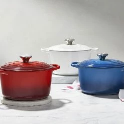 Promo 🧨 Le Creuset 5.25 Qt. Signature Deep Oven | Marseille 🌟 -Le Creuset Shop rs16757 rwb ovens