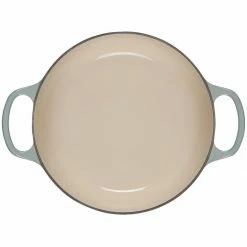 Brand new 💯 Le Creuset 4.5 Qt. Round Signature Dutch Oven With Stainless Steel Knob | Sea Salt 🔥 -Le Creuset Shop rs17058 ls2501 24717ss 4