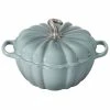 Deals ⭐ Le Creuset 4 Qt. Pumpkin Cocotte | Sea Salt 😉 -Le Creuset Shop rs17277 pumpkin1 1