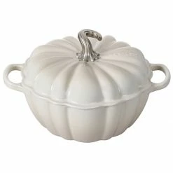 Best reviews of 💯 Le Creuset 4 Qt. Pumpkin Cocotte | Meringue 🎁