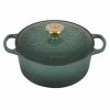 Promo 🎁 Le Creuset 4.5 Qt. Signature Dutch Oven | Noel (Artichaut) 👍 -Le Creuset Shop rs17391 tree embossed rdo artichaut copy