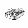 Best Pirce 🔥 Le Creuset Stainless Steel Roasting Pan With Nonstick Rack 🎁 -Le Creuset Shop rs7923 small pan angle rack