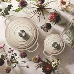 Deals π Le Creuset 4.5 Qt. Round Signature Dutch Oven With Stainless Steel Knob | Meringue White 𧨠9 Deals π Le Creuset 4.5 Qt. Round Signature Dutch Oven With Stainless Steel Knob | Meringue White 𧨠-Le Creuset Shop rs9169 spring 2019 meringueflowers 1130 2