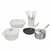 Outlet ❤️ Le Creuset 12-Piece Mixed Material Set | White 😍 -Le Creuset Shop rs9692 12piece white 1 1 1
