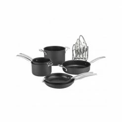 Discount 🎉 Cuisinart SmartNest Hard Anodized Cookware Set | 11-Piece 🎉