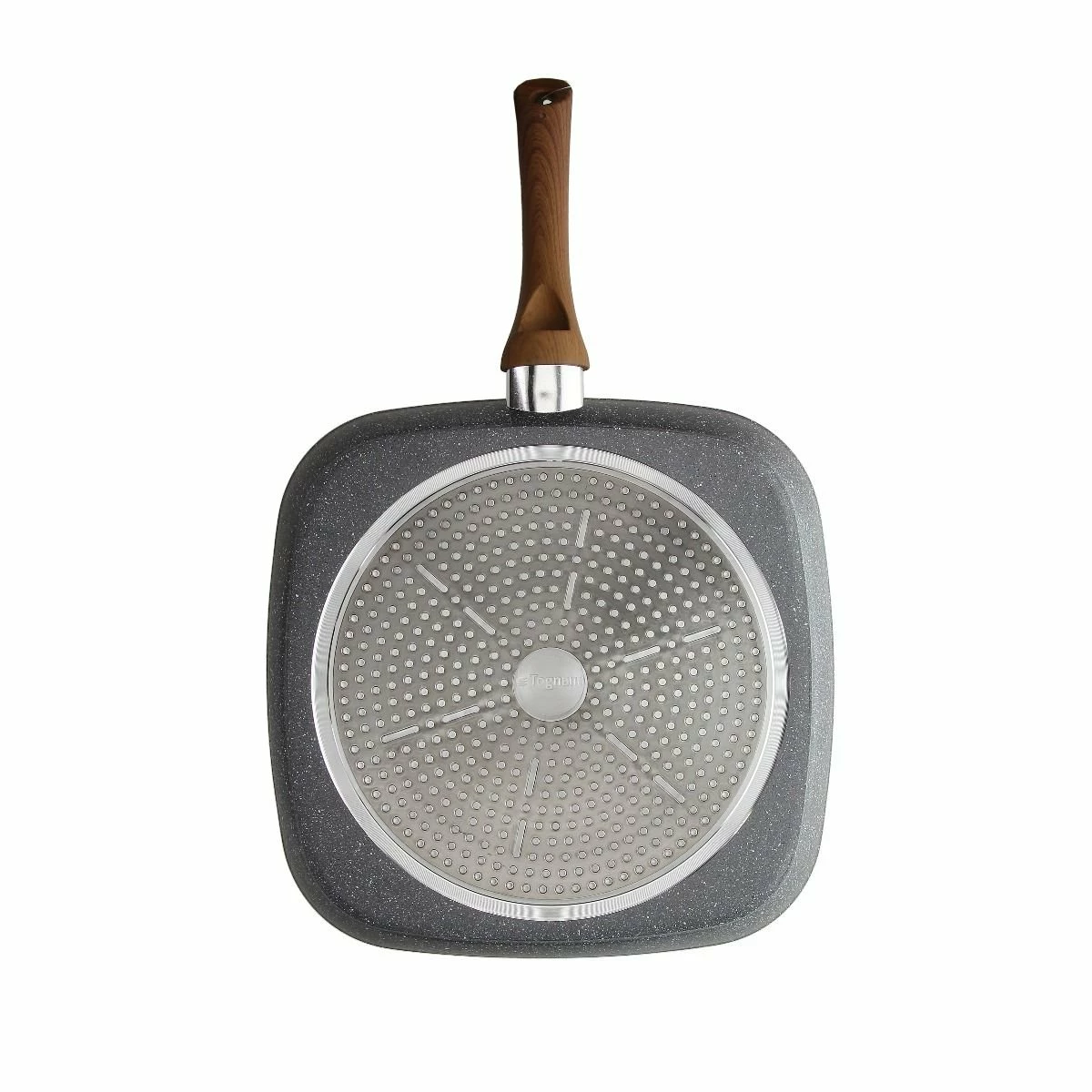 Best Pirce π₯° Tognana 11" Square Grill Pan | Stone & Wood Style π 6 Best Pirce π₯° Tognana 11" Square Grill Pan | Stone & Wood Style π - Image 4
