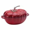 Coupon 🔔 Staub 3 Qt. Tomato Cocotte | Cherry Red 🤩 -Le Creuset Shop staub cast iron 3 qt tomato cocotte cherry 3