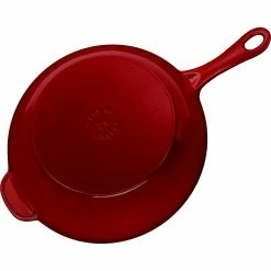 Promo ❤️ Staub 2.9 Qt Cast Iron Daily Pan | Grenadine ⭐ -Le Creuset Shop staub cast iron daily pan grenadine 2