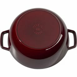 Best reviews of ❤️ Staub 3.75 Qt Essential French Oven | Grenadine ⌛ -Le Creuset Shop staub gren 2
