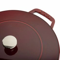 Best reviews of ❤️ Staub 3.75 Qt Essential French Oven | Grenadine ⌛ -Le Creuset Shop staub gren 4