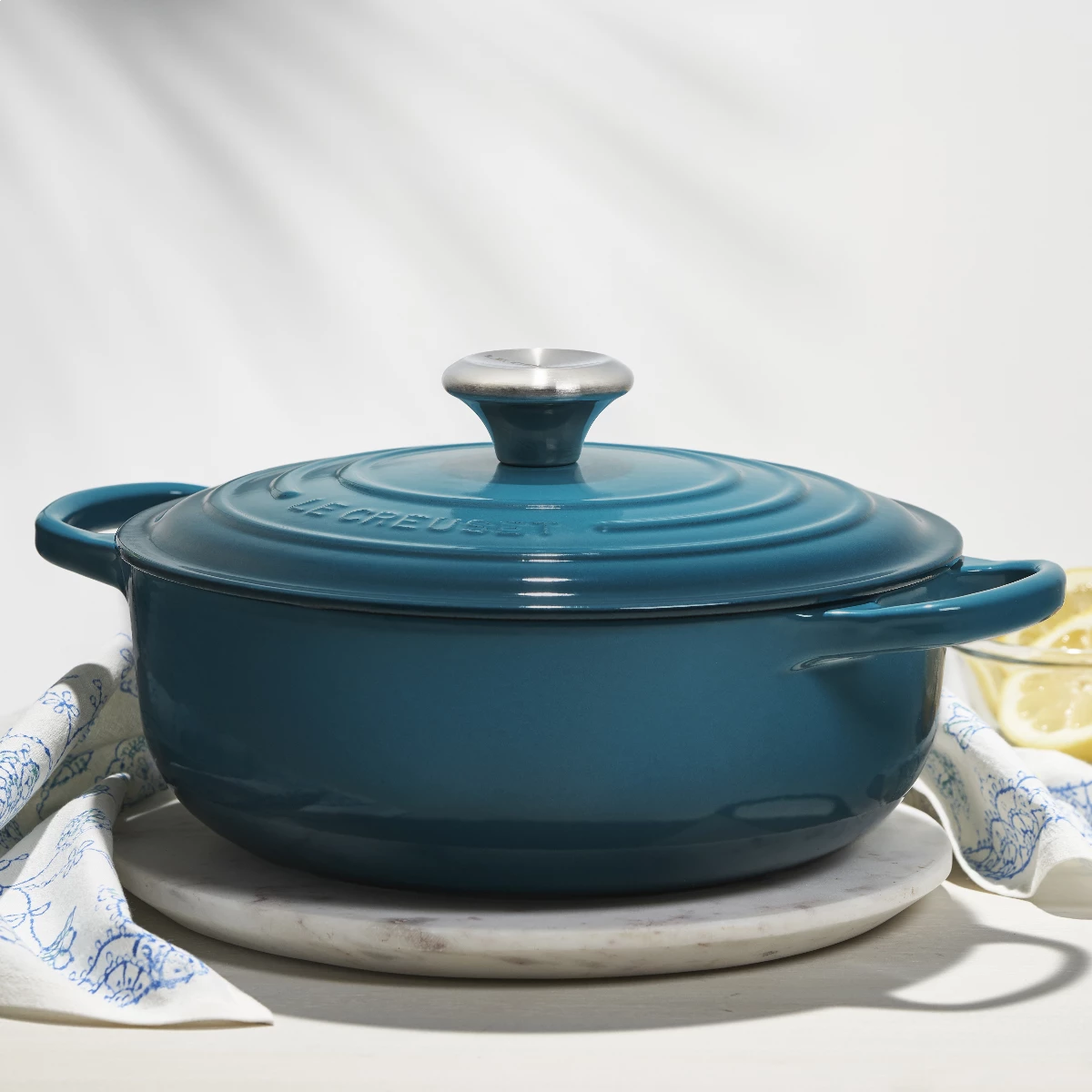 Deals π Le Creuset 3.5 Qt. Signature Enameled Cast Iron Sauteuse With Stainless Steel Knob | Deep Teal π 7 Deals π Le Creuset 3.5 Qt. Signature Enameled Cast Iron Sauteuse With Stainless Steel Knob | Deep Teal π - Image 5