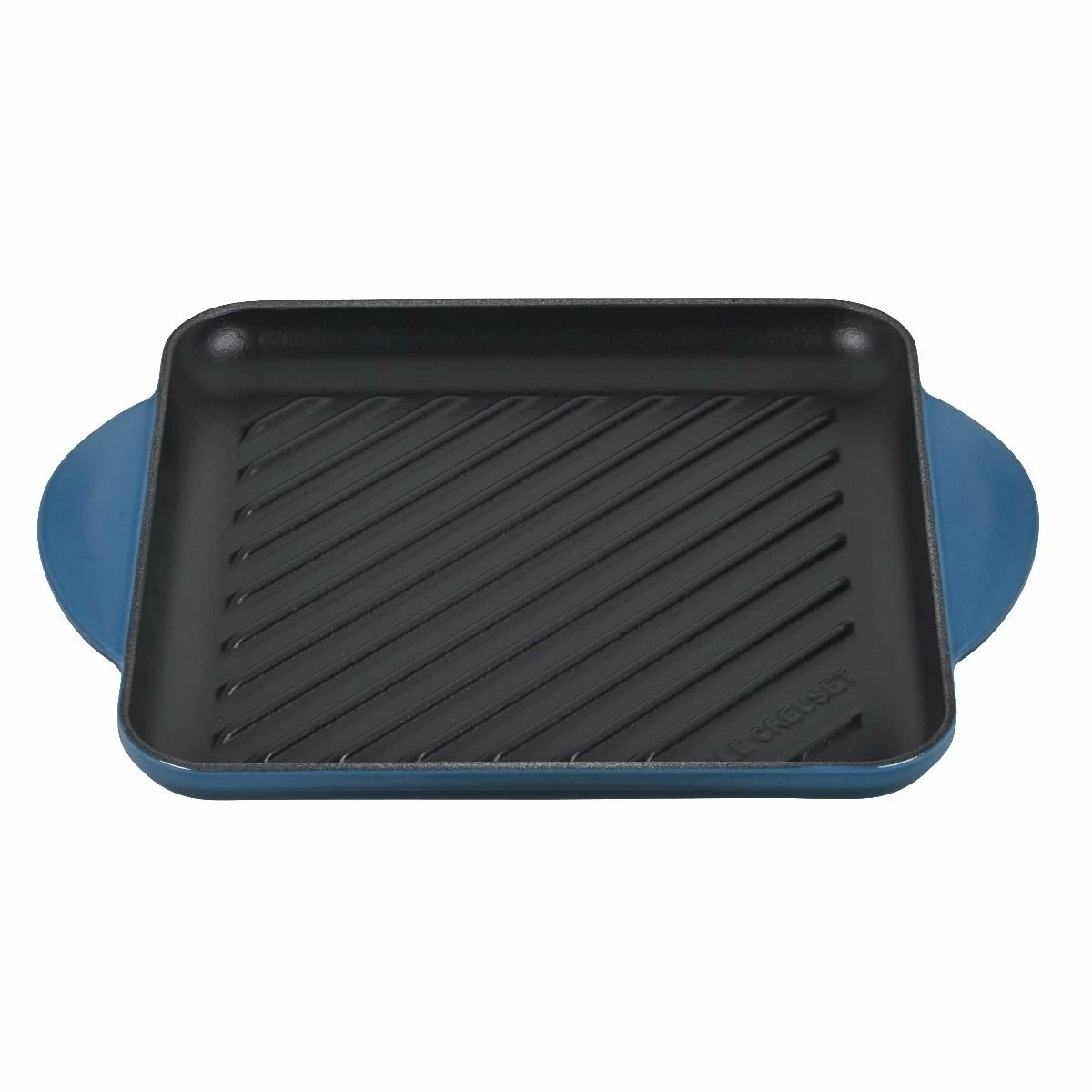 Brand new โจ Le Creuset 9.5" Square Signature Enameled Cast Iron Grill Pan | Deep Teal ๐ 3 Brand new โจ Le Creuset 9.5" Square Signature Enameled Cast Iron Grill Pan | Deep Teal ๐