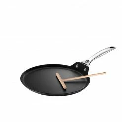 Best deal 💯 Le Creuset 11" Crepe Pan With Rateau | Toughened Nonstick Pro ⌛
