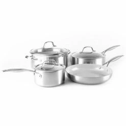 Promo ⭐ GreenPan Venice Pro Ceramic Non-Stick 7-Piece Cookware Set 🎉