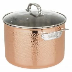 Le Creuset Shop -Le Creuset Shop viking culinary 3 ply copper clad 10 piece cookware set stockpot