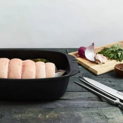 Wholesale 🛒 Swiss Diamond | XD Roaster With Lid - 13" X 8" (5.3 Quart) 👍 -Le Creuset Shop xd61033cv1a