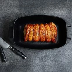 Wholesale 🛒 Swiss Diamond | XD Roaster With Lid - 13" X 8" (5.3 Quart) 👍 -Le Creuset Shop xd61033cv3