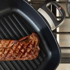 Coupon ⭐ Swiss Diamond | HD Deep Square Grill Pan - 11" X 11" 🎁 -Le Creuset Shop xd66281v2